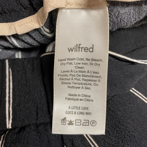 Wilfred Stripped Pant Size Medium - Picture 7 of 7